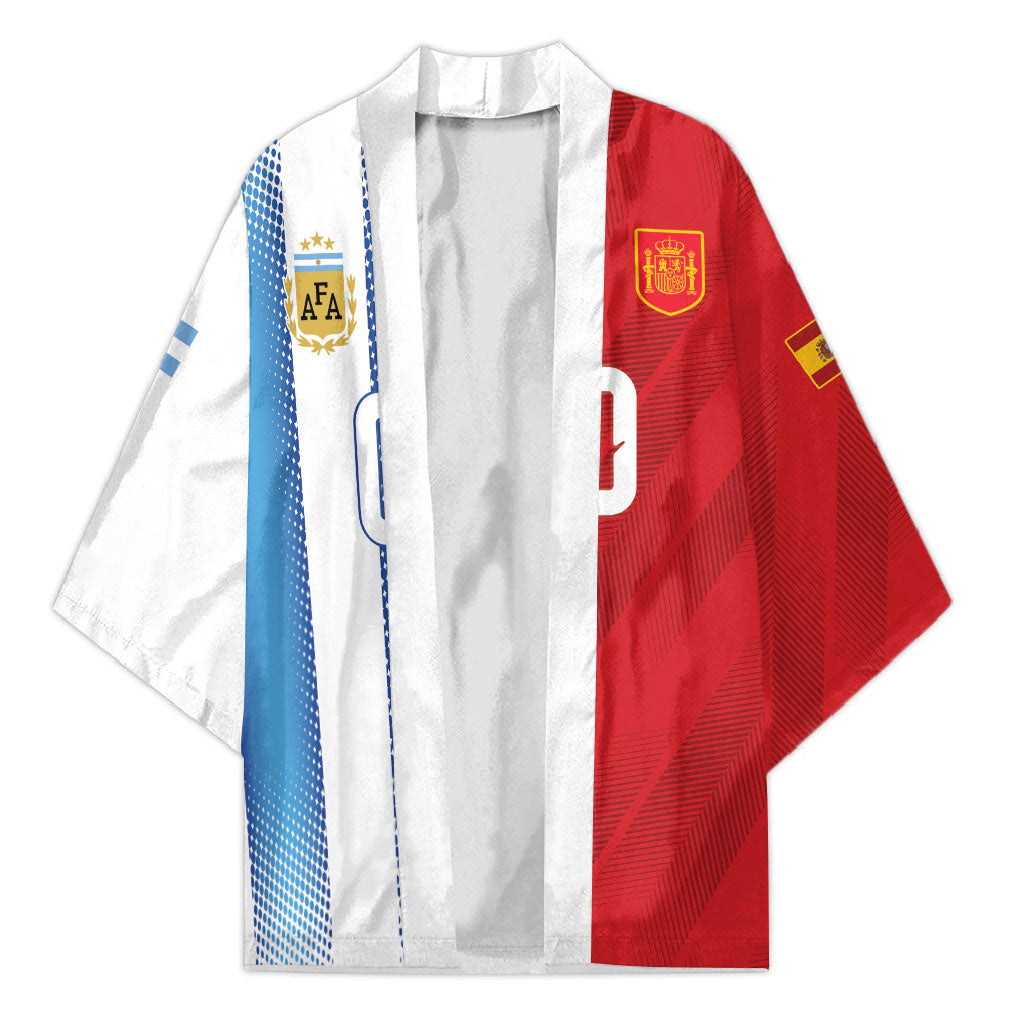 Custom Espana Argentina 2026 Kimono Copa Mundial Final