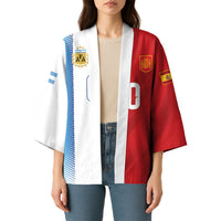 Custom Espana Argentina 2026 Kimono Copa Mundial Final