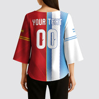 Custom Espana Argentina 2026 Kimono Sleeve Blouse Copa Mundial Final