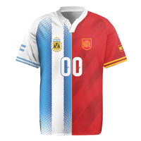 Custom Espana Argentina 2026 Rugby Jersey Copa Mundial Final