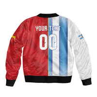 Custom Espana Argentina 2026 Sleeve Zip Bomber Jacket Copa Mundial Final