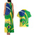 Brazil Independence Day Couples Matching Tank Maxi Dress and Hawaiian Shirt Sete de Setembro Flag Style - Wonder Print Shop