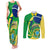 Brazil Independence Day Couples Matching Tank Maxi Dress and Long Sleeve Button Shirts Sete de Setembro Flag Style - Wonder Print Shop