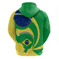 Brazil Independence Day Hoodie Sete de Setembro Flag Style - Wonder Print Shop
