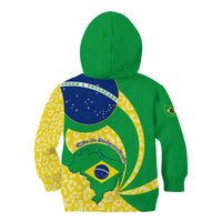 Brazil Independence Day Kid Hoodie Sete de Setembro Flag Style - Wonder Print Shop