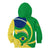 Brazil Independence Day Kid Hoodie Sete de Setembro Flag Style - Wonder Print Shop