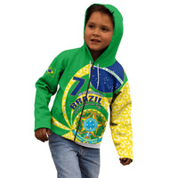 Brazil Independence Day Kid Hoodie Sete de Setembro Flag Style - Wonder Print Shop