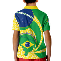 Brazil Independence Day Kid Polo Shirt Sete de Setembro Flag Style - Wonder Print Shop