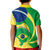 Brazil Independence Day Kid Polo Shirt Sete de Setembro Flag Style - Wonder Print Shop