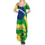 Brazil Independence Day Summer Maxi Dress Sete de Setembro Flag Style - Wonder Print Shop