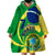 Brazil Independence Day Wearable Blanket Hoodie Sete de Setembro Flag Style - Wonder Print Shop