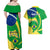 Personalised Brazil Independence Day Couples Matching Off Shoulder Maxi Dress and Hawaiian Shirt Sete de Setembro Flag Style - Wonder Print Shop
