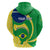 Personalised Brazil Independence Day Hoodie Sete de Setembro Flag Style - Wonder Print Shop