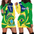 Personalised Brazil Independence Day Hoodie Dress Sete de Setembro Flag Style - Wonder Print Shop