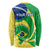 Personalised Brazil Independence Day Long Sleeve Shirt Sete de Setembro Flag Style LT01
