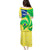 Personalised Brazil Independence Day Puletasi Sete de Setembro Flag Style - Wonder Print Shop