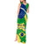 Personalised Brazil Independence Day Tank Maxi Dress Sete de Setembro Flag Style - Wonder Print Shop