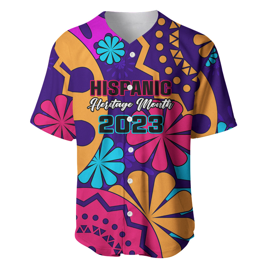 United States National Hispanic Heritage Month Baseball Jersey Mes Nacional de la Herencia Hispana Special Version - Wonder Print Shop