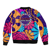 United States National Hispanic Heritage Month Bomber Jacket Mes Nacional de la Herencia Hispana Special Version - Wonder Print Shop