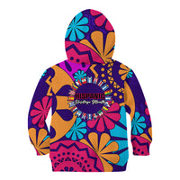 United States National Hispanic Heritage Month Kid Hoodie Mes Nacional de la Herencia Hispana Special Version - Wonder Print Shop