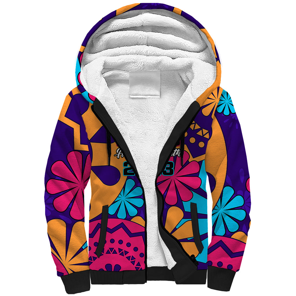 United States National Hispanic Heritage Month Sherpa Hoodie Mes Nacional de la Herencia Hispana Special Version - Wonder Print Shop