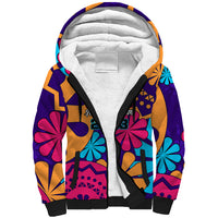 United States National Hispanic Heritage Month Sherpa Hoodie Mes Nacional de la Herencia Hispana Special Version - Wonder Print Shop