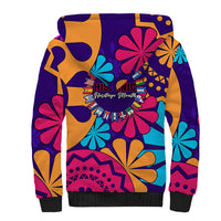 United States National Hispanic Heritage Month Sherpa Hoodie Mes Nacional de la Herencia Hispana Special Version - Wonder Print Shop