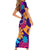 United States National Hispanic Heritage Month Short Sleeve Bodycon Dress Mes Nacional de la Herencia Hispana Special Version - Wonder Print Shop