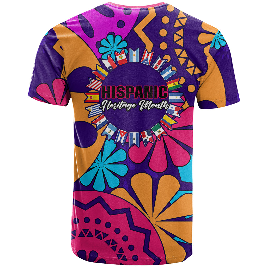 United States National Hispanic Heritage Month T Shirt Mes Nacional de la Herencia Hispana Special Version - Wonder Print Shop