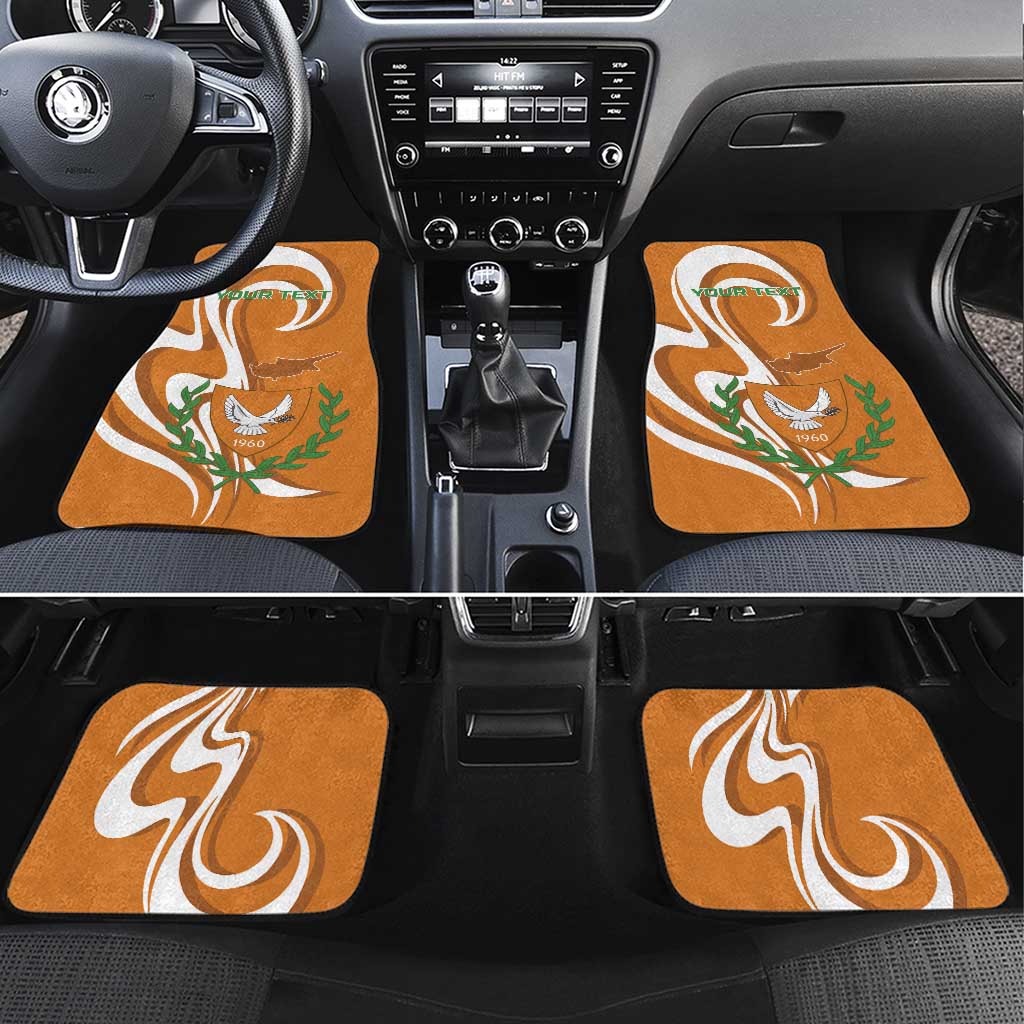 Personalized Cyprus Independence Day 1960 Car Mats Kbrs Cumhuriyeti Curve Style - Wonder Print Shop