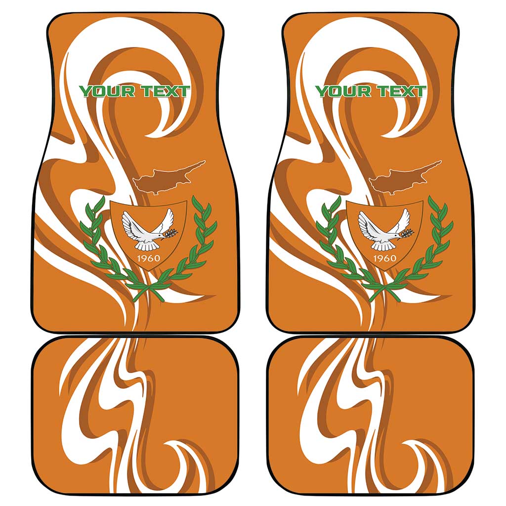 Personalized Cyprus Independence Day 1960 Car Mats Kbrs Cumhuriyeti Curve Style - Wonder Print Shop