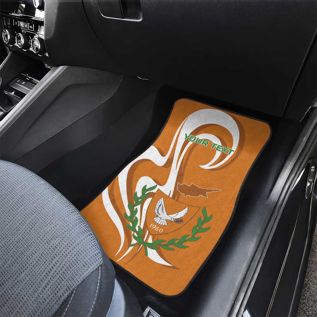 Personalized Cyprus Independence Day 1960 Car Mats Kbrs Cumhuriyeti Curve Style - Wonder Print Shop