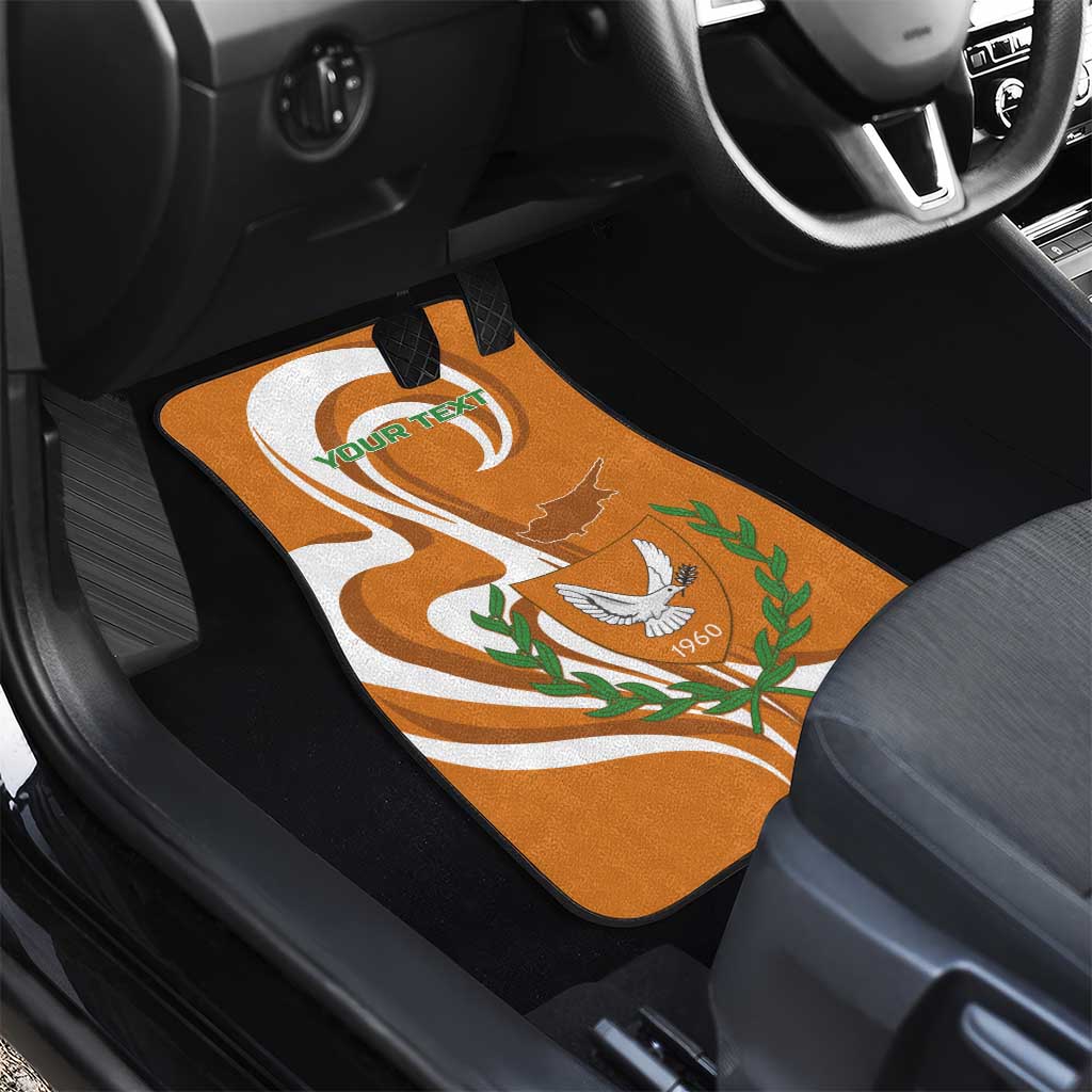 Personalized Cyprus Independence Day 1960 Car Mats Kbrs Cumhuriyeti Curve Style - Wonder Print Shop