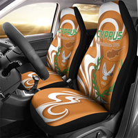 Personalized Cyprus Independence Day 1960 Car Seat Cover Kbrs Cumhuriyeti Curve Style - Wonder Print Shop