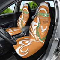 Personalized Cyprus Independence Day 1960 Car Seat Cover Kbrs Cumhuriyeti Curve Style - Wonder Print Shop