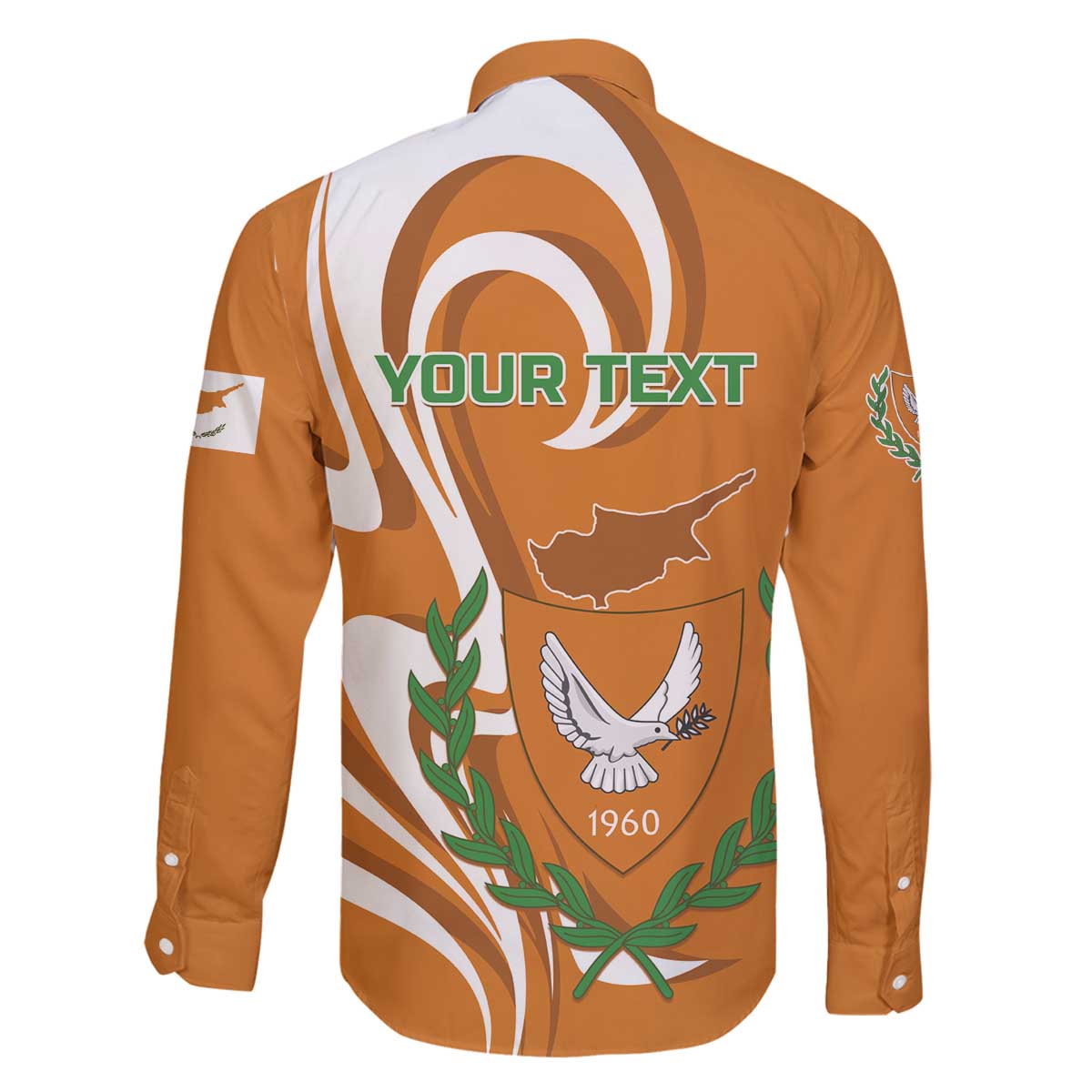 Personalized Cyprus Independence Day 1960 Family Matching Off The Shoulder Long Sleeve Dress and Hawaiian Shirt Kbrs Cumhuriyeti Curve Style - Wonder Print Shop