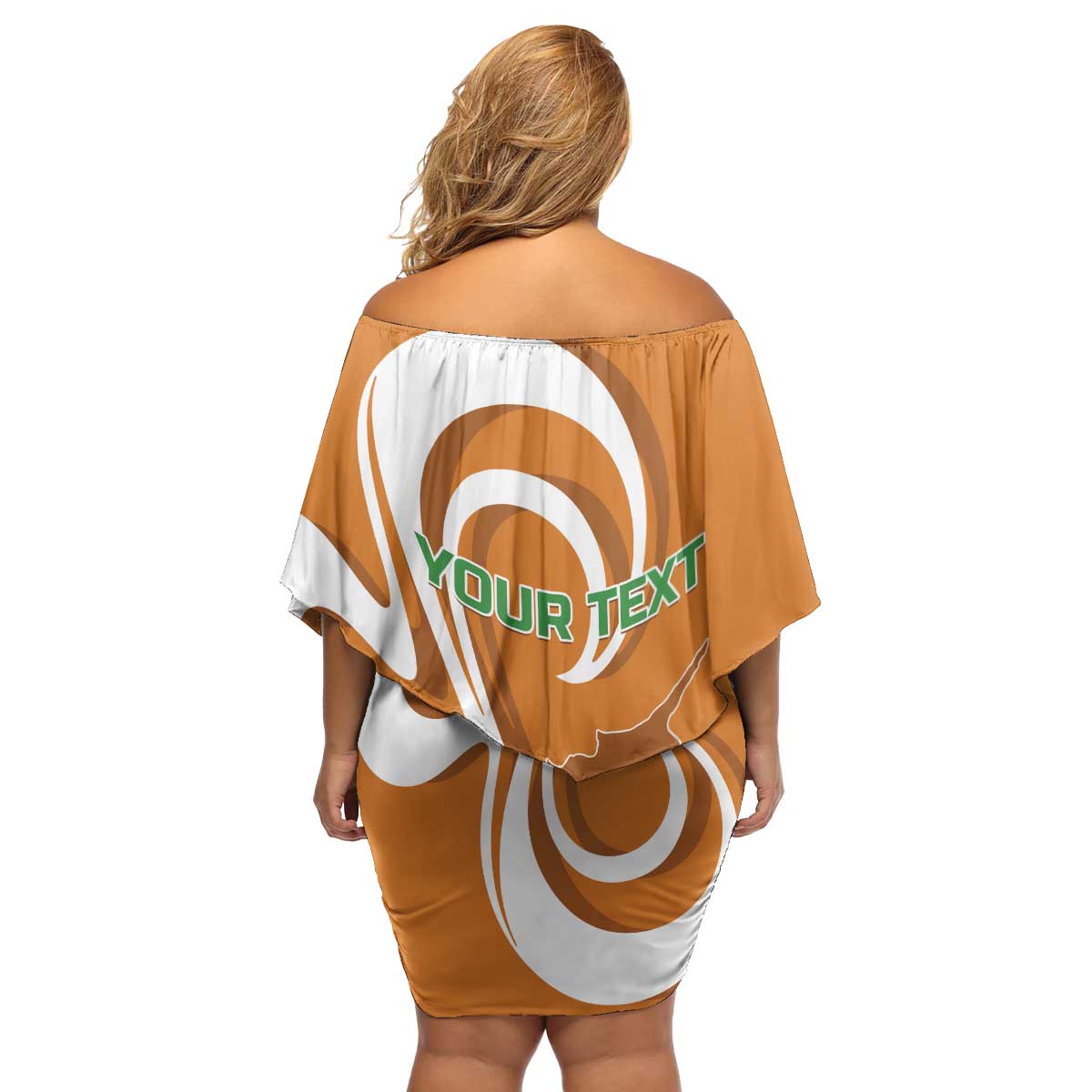 Personalized Cyprus Independence Day 1960 Family Matching Off Shoulder Short Dress and Hawaiian Shirt Kbrs Cumhuriyeti Curve Style - Wonder Print Shop