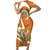 Personalized Cyprus Independence Day 1960 Family Matching Short Sleeve Bodycon Dress and Hawaiian Shirt Kbrs Cumhuriyeti Curve Style - Wonder Print Shop
