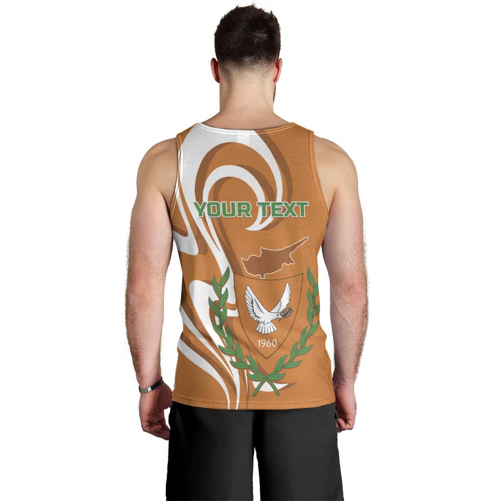 Personalized Cyprus Independence Day 1960 Men Tank Top Kbrs Cumhuriyeti Curve Style - Wonder Print Shop