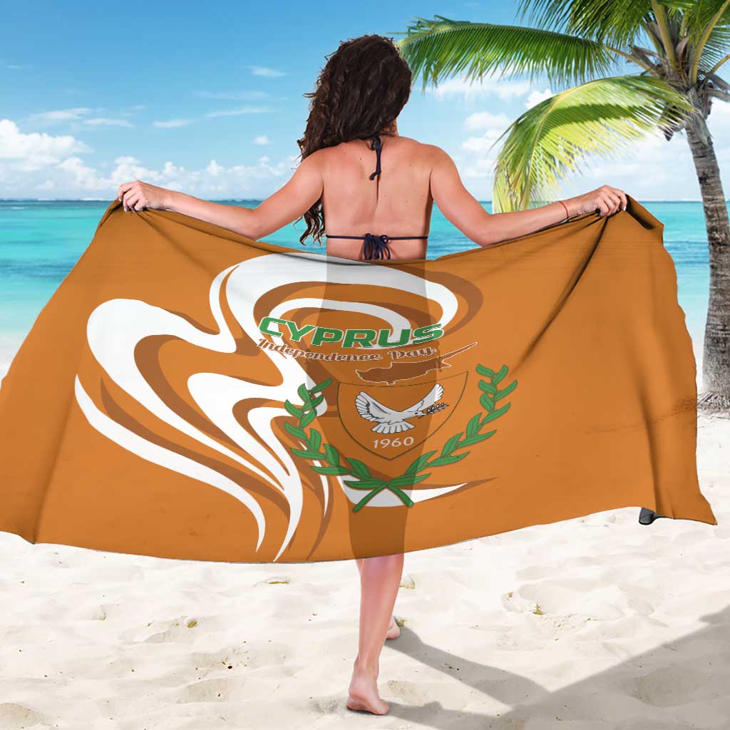 Personalized Cyprus Independence Day 1960 Sarong Kbrs Cumhuriyeti Curve Style - Wonder Print Shop