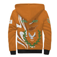 Personalized Cyprus Independence Day 1960 Sherpa Hoodie Kbrs Cumhuriyeti Curve Style - Wonder Print Shop