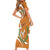 Personalized Cyprus Independence Day 1960 Short Sleeve Bodycon Dress Kbrs Cumhuriyeti Curve Style - Wonder Print Shop