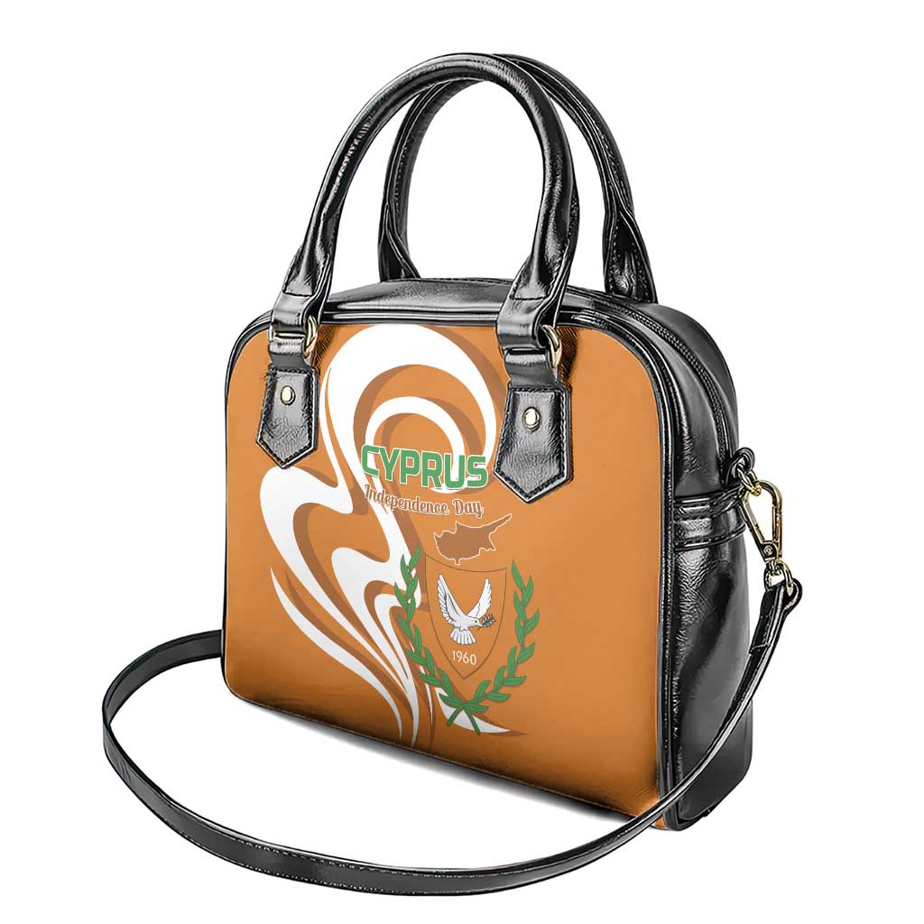 Personalized Cyprus Independence Day 1960 Shoulder Handbag Kıbrıs Cumhuriyeti Curve Style