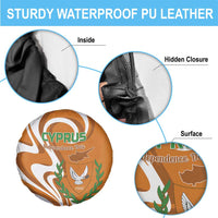 Personalized Cyprus Independence Day 1960 Spare Tire Cover Kbrs Cumhuriyeti Curve Style - Wonder Print Shop