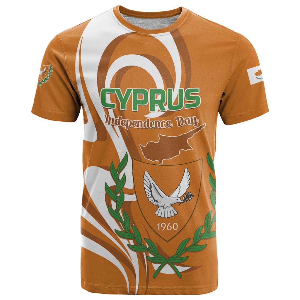 Personalized Cyprus Independence Day 1960 T Shirt Kbrs Cumhuriyeti Curve Style - Wonder Print Shop