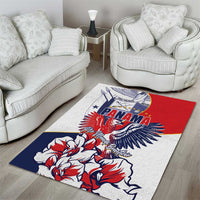 Panama Harpy Eagle Area Rug Pro Mundi Beneficio Flor del Espiritu Santo - Wonder Print Shop