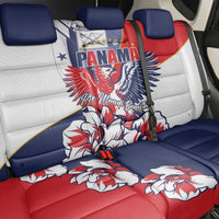 Panama Harpy Eagle Back Car Seat Cover Pro Mundi Beneficio Flor del Espiritu Santo - Wonder Print Shop