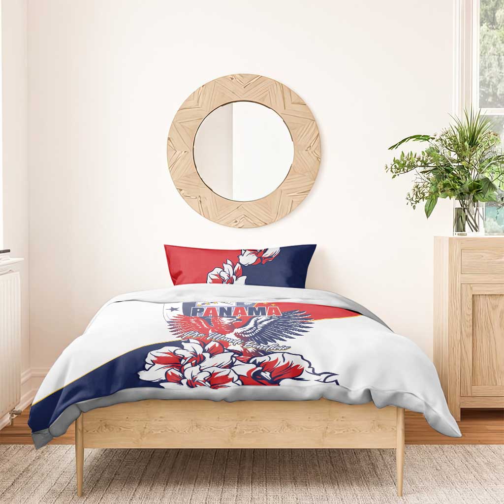 Panama Harpy Eagle Bedding Set Pro Mundi Beneficio Flor del Espiritu Santo - Wonder Print Shop