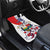 Panama Harpy Eagle Car Mats Pro Mundi Beneficio Flor del Espiritu Santo - Wonder Print Shop