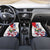 Panama Harpy Eagle Car Mats Pro Mundi Beneficio Flor del Espiritu Santo - Wonder Print Shop